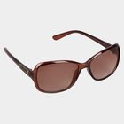 Women's Plastic Gradient Oval Sunglasses, , small image number null