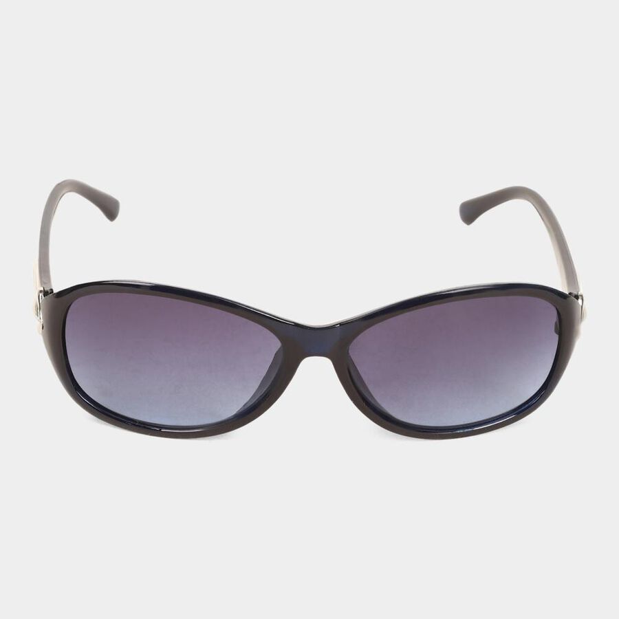 Women's Plastic Gradient Round Sunglasses, , large image number null