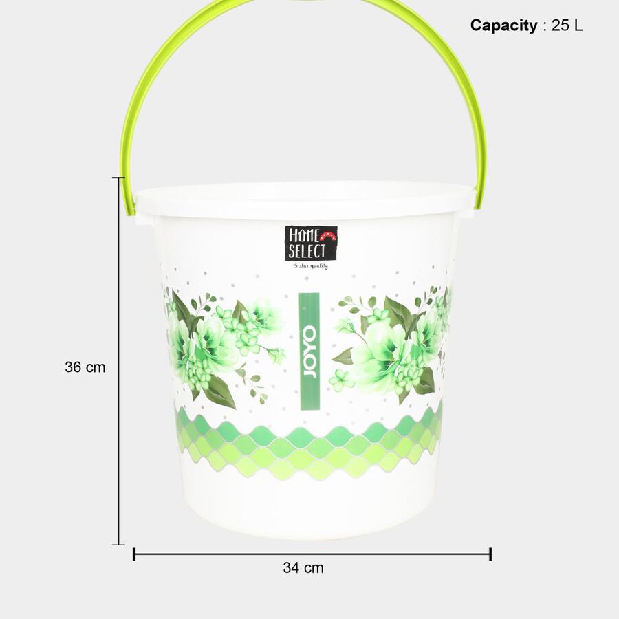 25 L Plastic Bucket, , large image number null