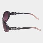 Women's Plastic Gradient Oval Sunglasses, , small image number null