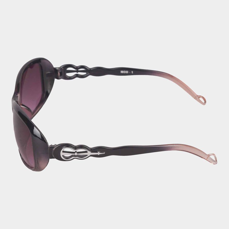 Women's Plastic Gradient Oval Sunglasses, , large image number null