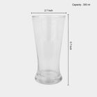 280 ml Glass Tumbler, Set of 6, , small image number null