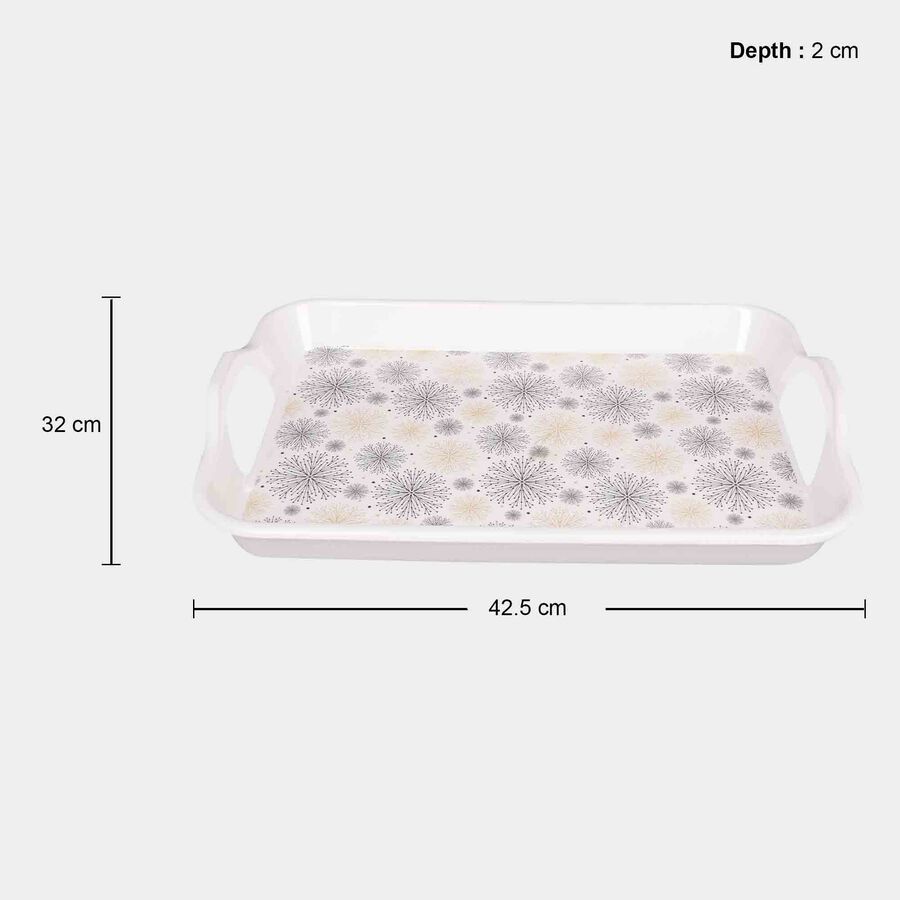 Melamine Serving Tray, 42.5 X 32 X 2 cm, , large image number null