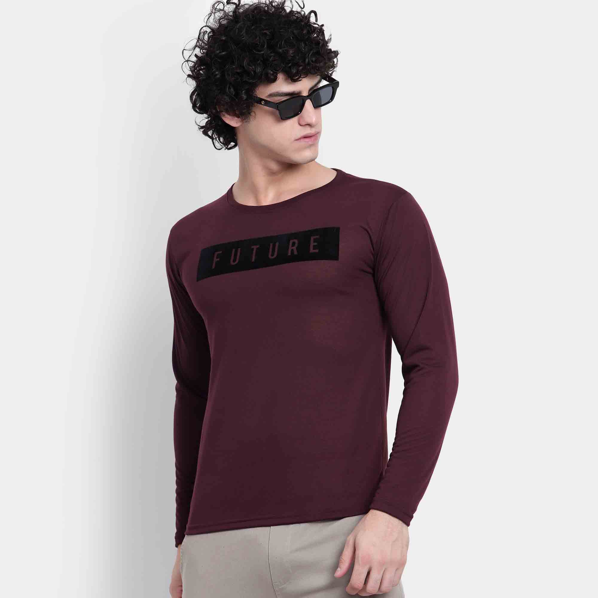 Multicoloured Full Sleeve T-Shirt – AELOMART  Mens tshirts, Long sleeve  tshirt men, Full sleeve tshirt