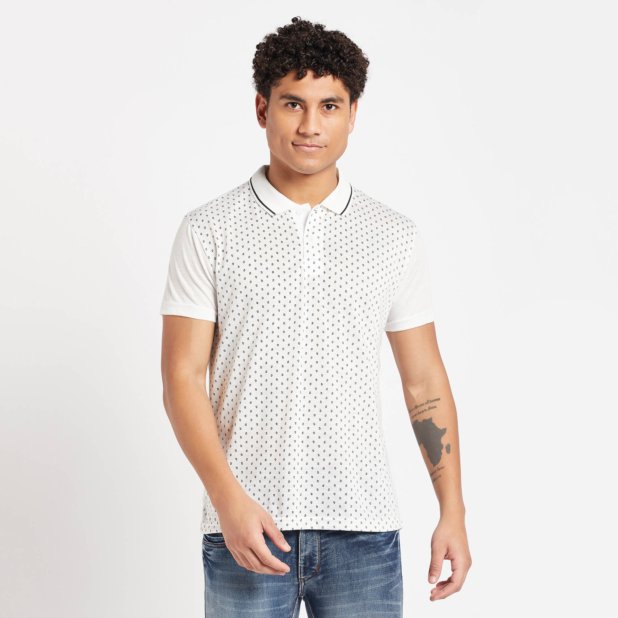 Brink Solid Polo Shirt | Vishal Mega Mart India