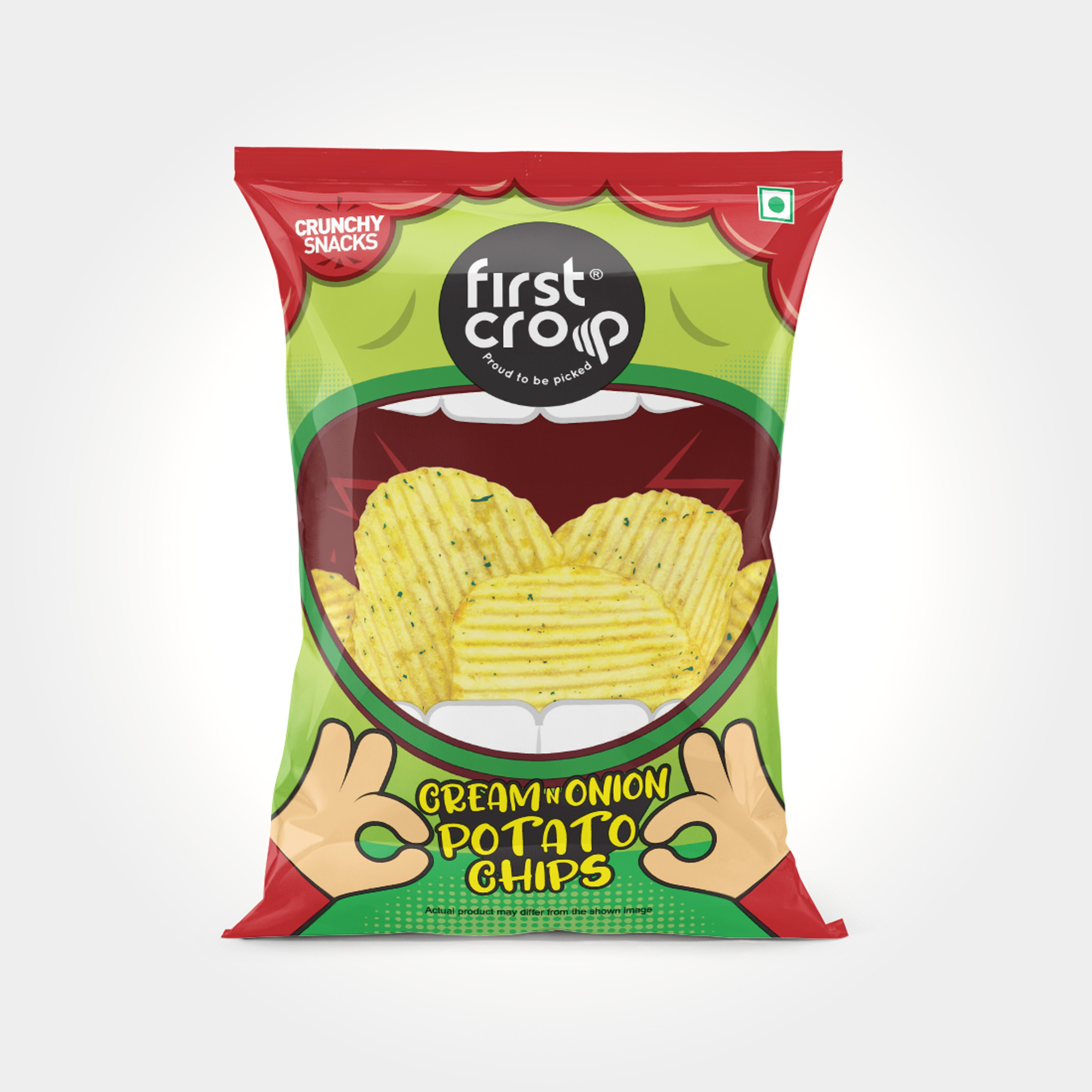 First Crop Cream & Onion Potato Chips | Vishal Mega Mart India