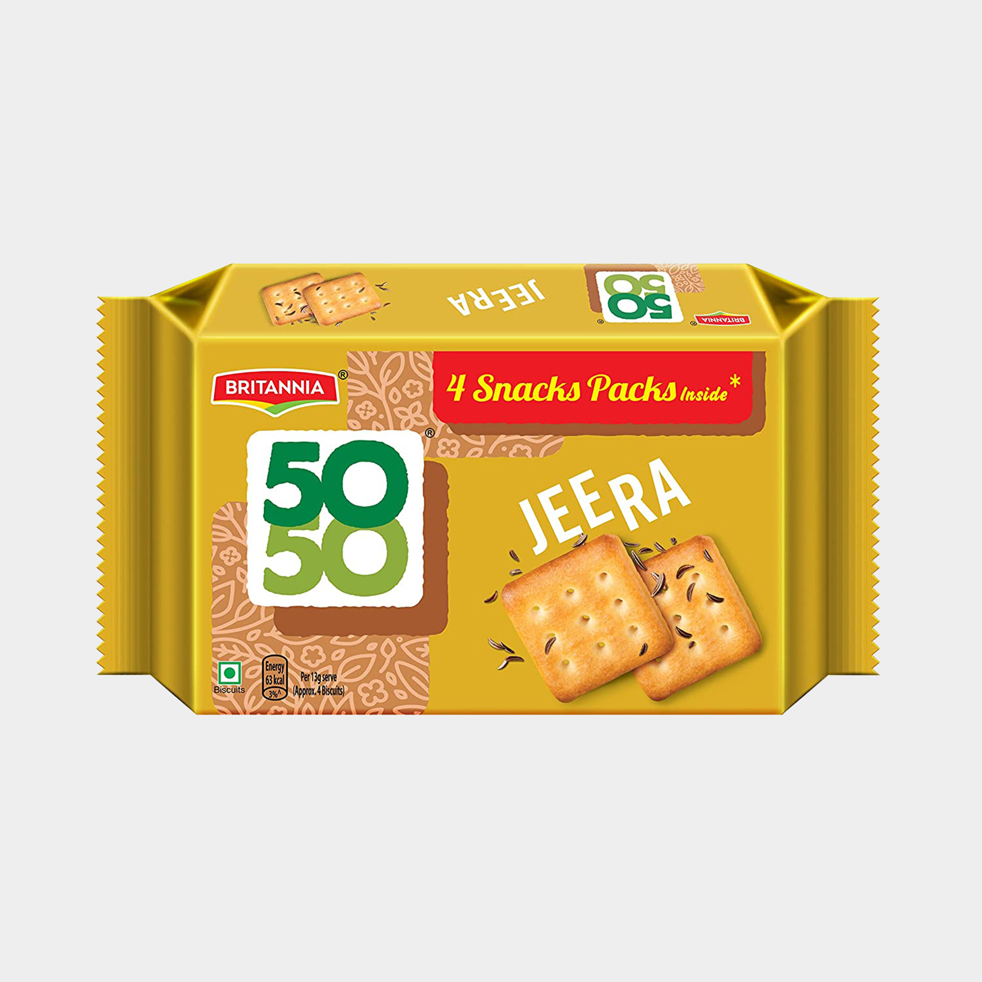 Buy Britannia 50-50 Biscuits 426g Online - Shop Food Cupboard on Carrefour  UAE