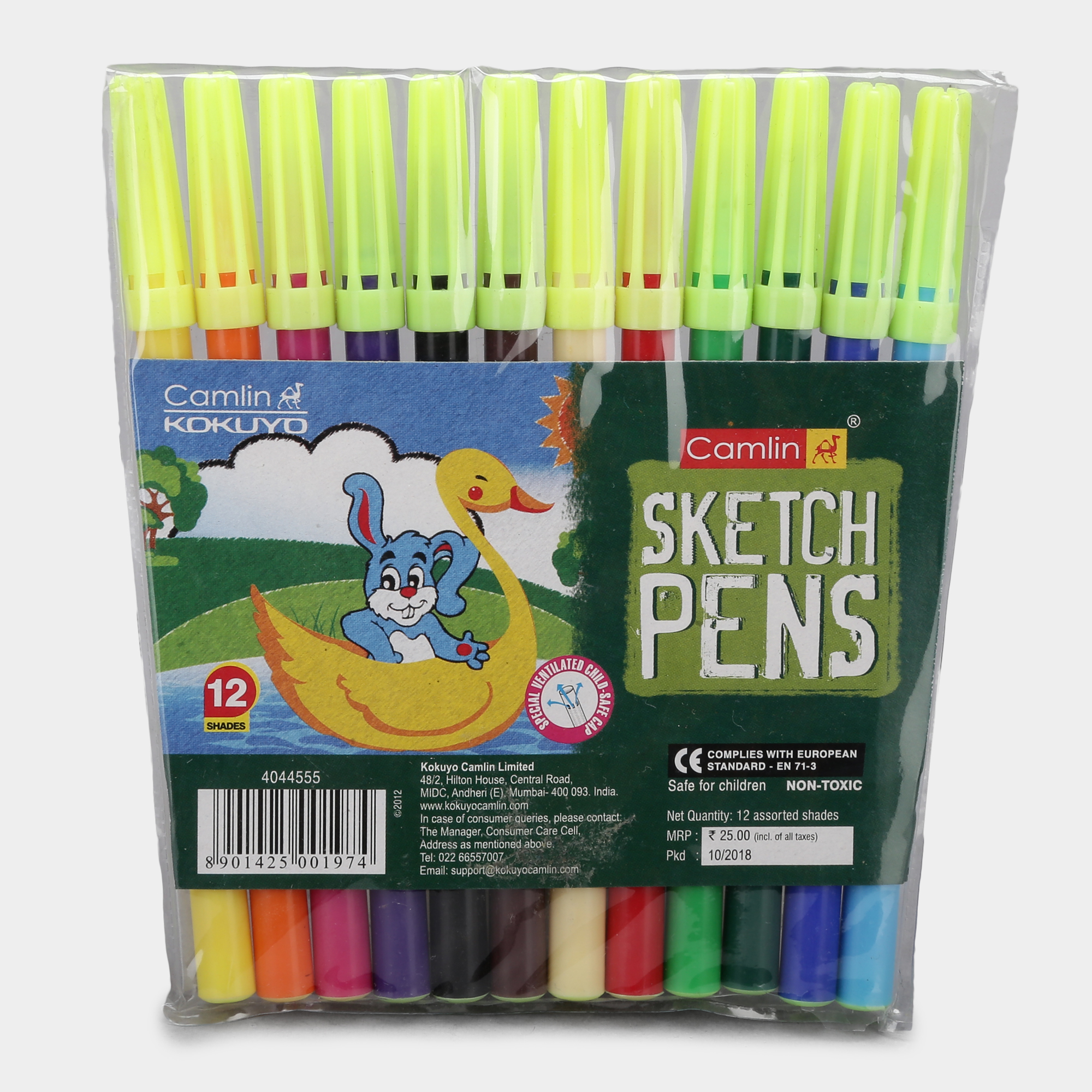 Buy Camlin Sketch Pens (12 Shades) Online at Best Prices in India