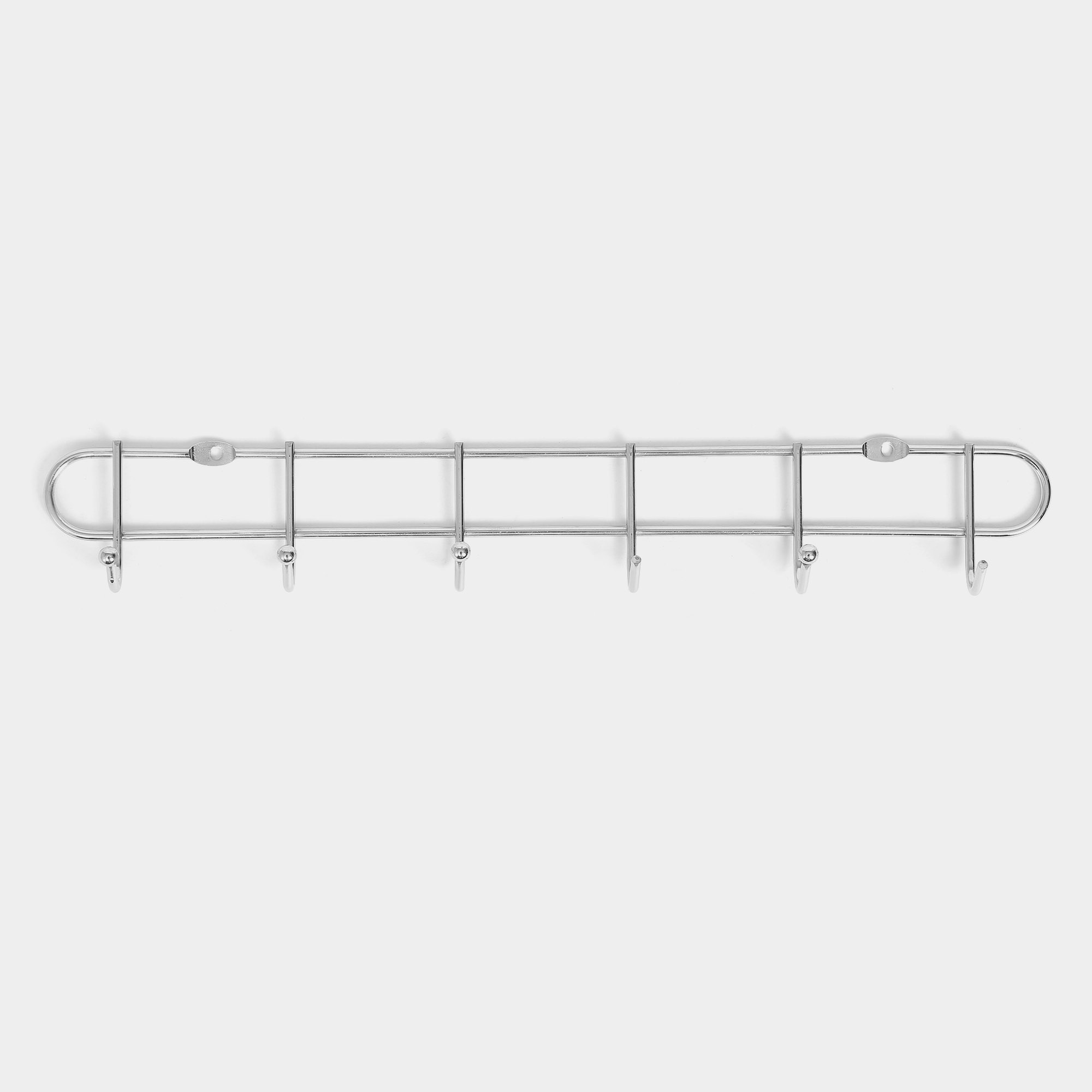 Home Select Mild Steel Wall Hanger with 6 Hooks - Colour/Design