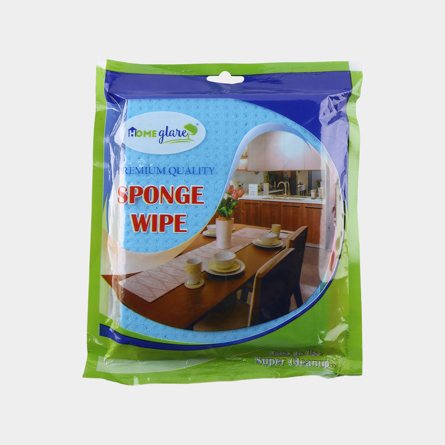 Home Select Cellulose Cleaning Sponge Wipes - Set of 5 - Colour